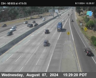 (C094) NB 805 : 47th Street (on ramp)