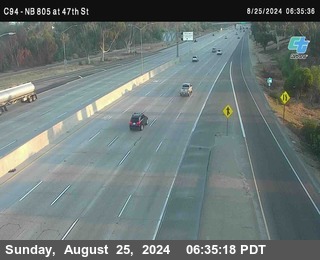 (C094) NB 805 : 47th Street (on ramp)