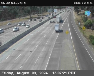 (C094) NB 805 : 47th Street (on ramp)