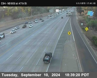 (C094) NB 805 : 47th Street (on ramp)