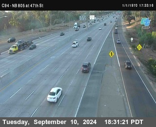 (C094) NB 805 : 47th Street (on ramp)