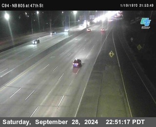 (C094) NB 805 : 47th Street (on ramp)