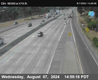 (C094) NB 805 : 47th Street (on ramp)