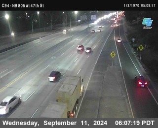 (C094) NB 805 : 47th Street (on ramp)