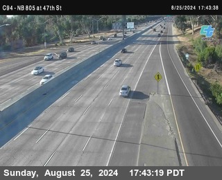 (C094) NB 805 : 47th Street (on ramp)