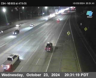 (C094) NB 805 : 47th Street (on ramp)