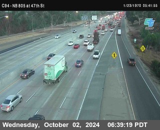 (C094) NB 805 : 47th Street (on ramp)