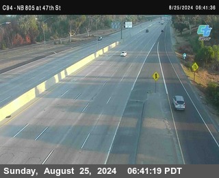 (C094) NB 805 : 47th Street (on ramp)