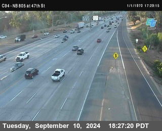 (C094) NB 805 : 47th Street (on ramp)