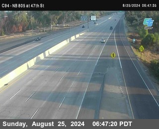 (C094) NB 805 : 47th Street (on ramp)