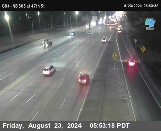 (C094) NB 805 : 47th Street (on ramp)