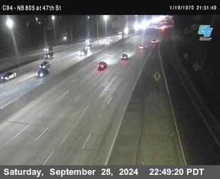 (C094) NB 805 : 47th Street (on ramp)