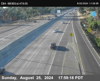 (C094) NB 805 : 47th Street (on ramp)