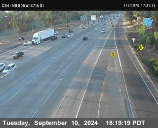 (C094) NB 805 : 47th Street (on ramp)