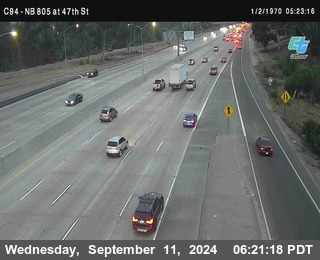 (C094) NB 805 : 47th Street (on ramp)