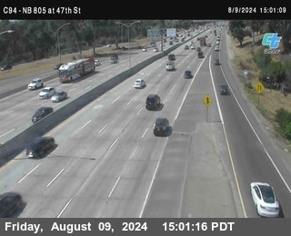 (C094) NB 805 : 47th Street (on ramp)