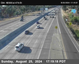 (C094) NB 805 : 47th Street (on ramp)