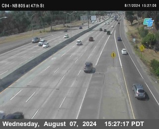 (C094) NB 805 : 47th Street (on ramp)