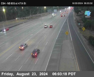 (C094) NB 805 : 47th Street (on ramp)