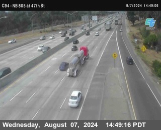 (C094) NB 805 : 47th Street (on ramp)