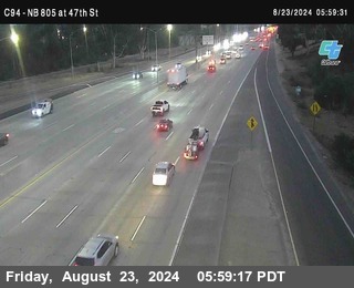 (C094) NB 805 : 47th Street (on ramp)