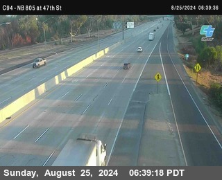 (C094) NB 805 : 47th Street (on ramp)