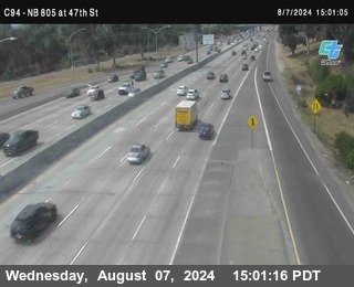 (C094) NB 805 : 47th Street (on ramp)