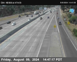 (C094) NB 805 : 47th Street (on ramp)