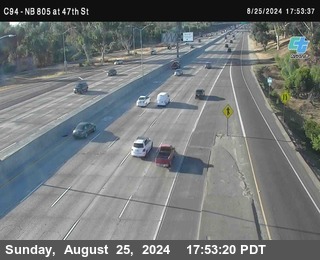 (C094) NB 805 : 47th Street (on ramp)