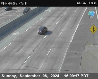 (C094) NB 805 : 47th Street (on ramp)