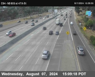 (C094) NB 805 : 47th Street (on ramp)