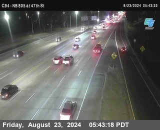 (C094) NB 805 : 47th Street (on ramp)