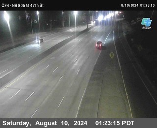 (C094) NB 805 : 47th Street (on ramp)