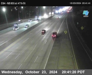 (C094) NB 805 : 47th Street (on ramp)