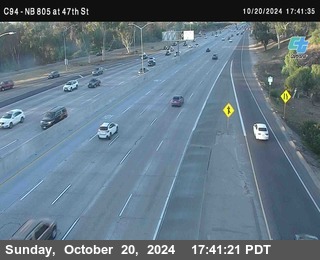 (C094) NB 805 : 47th Street (on ramp)