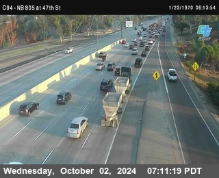 (C094) NB 805 : 47th Street (on ramp)