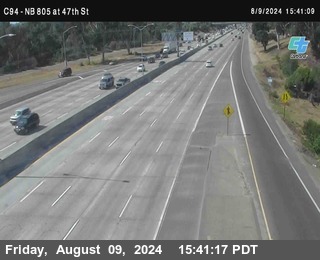 (C094) NB 805 : 47th Street (on ramp)