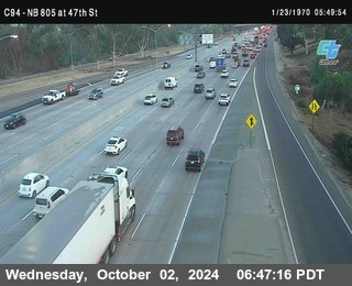 (C094) NB 805 : 47th Street (on ramp)