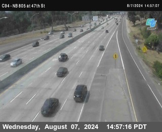 (C094) NB 805 : 47th Street (on ramp)