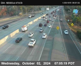 (C094) NB 805 : 47th Street (on ramp)