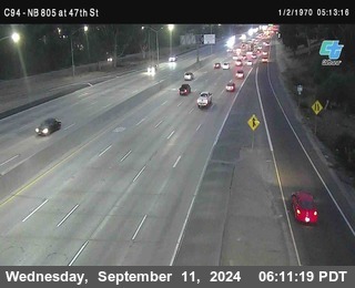 (C094) NB 805 : 47th Street (on ramp)