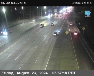 (C094) NB 805 : 47th Street (on ramp)