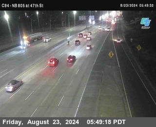 (C094) NB 805 : 47th Street (on ramp)