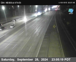 (C094) NB 805 : 47th Street (on ramp)