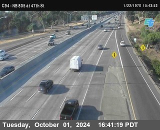 (C094) NB 805 : 47th Street (on ramp)