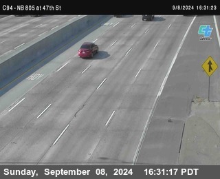 (C094) NB 805 : 47th Street (on ramp)