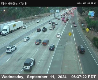 (C094) NB 805 : 47th Street (on ramp)