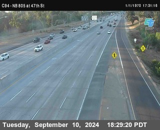 (C094) NB 805 : 47th Street (on ramp)