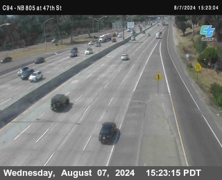 (C094) NB 805 : 47th Street (on ramp)