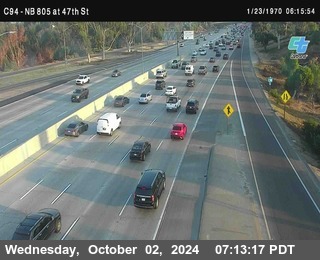 (C094) NB 805 : 47th Street (on ramp)